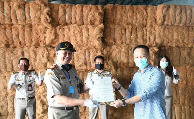 The Coconut Fiber Exports to China Increased