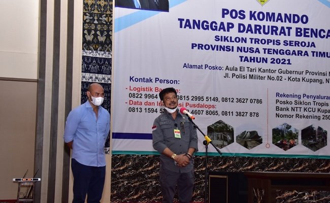 Mentan SYL Kucurkan Bantuan dan Tinjau Lahan Pertanian Terdampak Bencana Alam di NTT