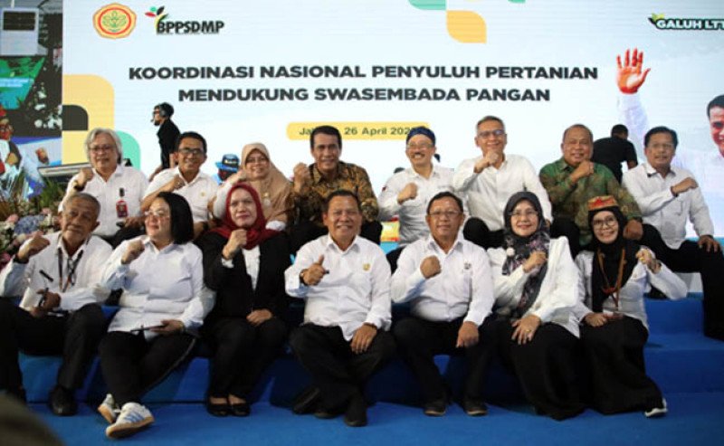 Puluhan Ribu Penyuluh Pertanian Ikrar Komitmen Kawal Swasembada Pangan