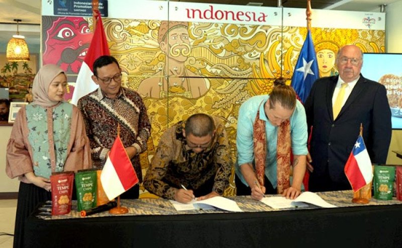 Ekspor Tempe Tembus Chile, Indonesia Bidik Pasar Amerika Latin