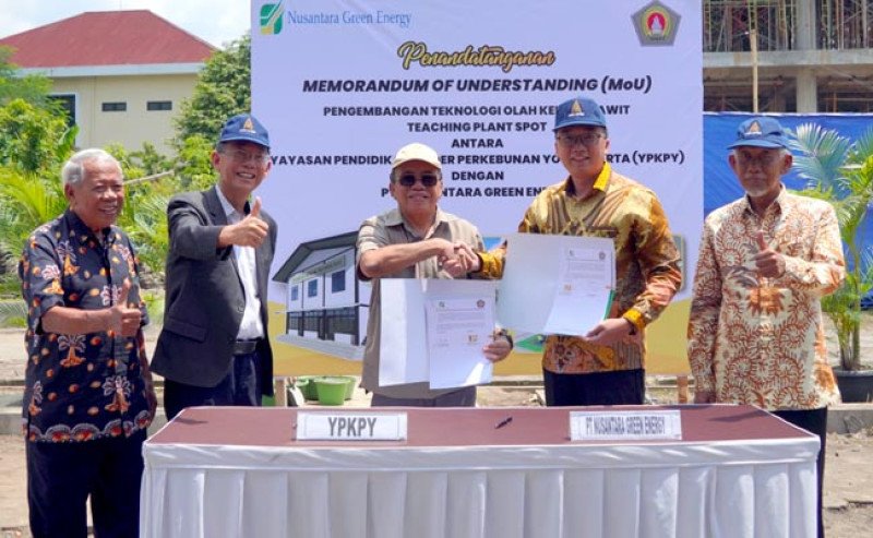 Sinergi Kampus dan Industri, Pabrik Kelapa Sawit Teknologi SPOT Mulai Dibangun di Yogyakarta