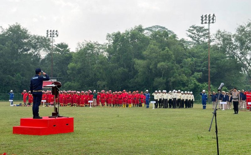 GAPKI dan KLH Gelar Apel Siaga, Perkuat Antisipasi Karhutla