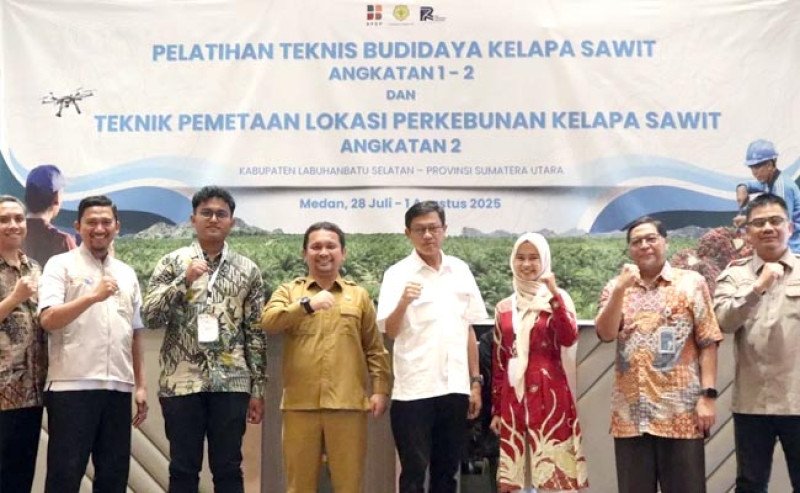 RPN Bersama BPDPKS dan Ditjenbun Gelar Pelatihan Sawit untuk Tingkatkan SDM Petani Labusel