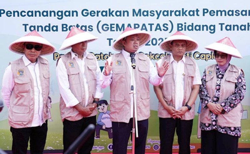 Menteri ATR/BPN Dorong Pemasangan Patok Batas Tanah untuk Cegah Konflik dan Dukung Penataan Ruang