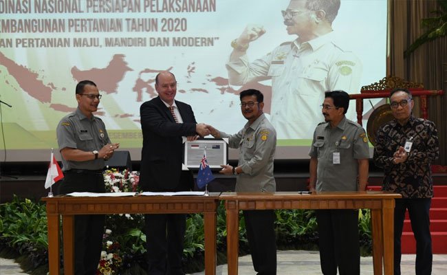 Bangun Pertanian, Kementan Sinergi dengan BPS dan Kejagung