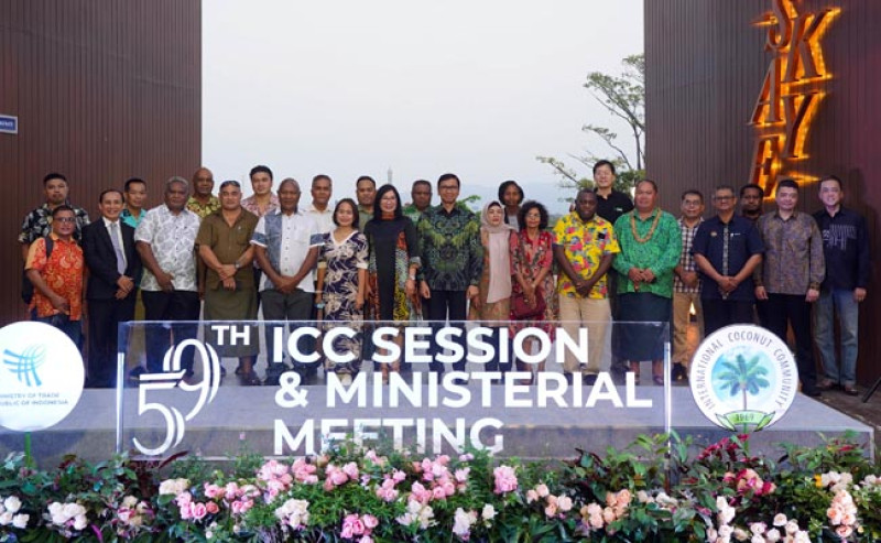 Indonesia Jadi Tuan Rumah ICC ke-59 ICC, Komitmen Kembangkan Sektor Kelapa dengan Inovasi dan Akses Pasar Global