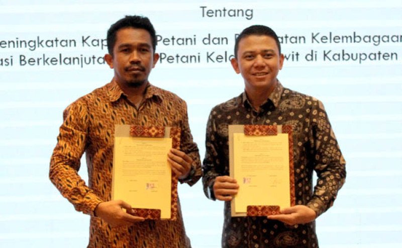 Kerjasama dengan SPKS, Kepala Dinas Perkebunan Muba Dukung Kelembagaan Petani Sawit Swadaya