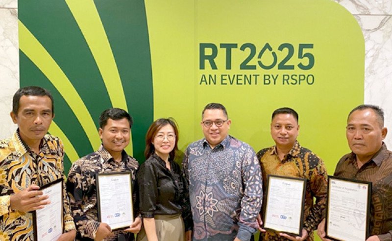Program SMILE Bawa Empat Kelompok Petani Swadaya Raih Sertifikasi RSPO di RT2025
