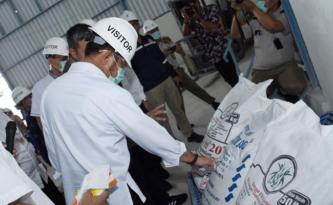 Mentan Syahrul Beri Saran Petani Gunakan Pupuk Dalam Negeri