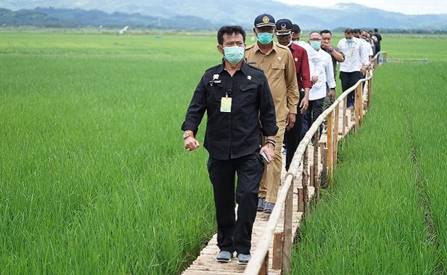 Kompak, TNI-Polri Dukung Jalannya Program Food Estate Sumba Tengah