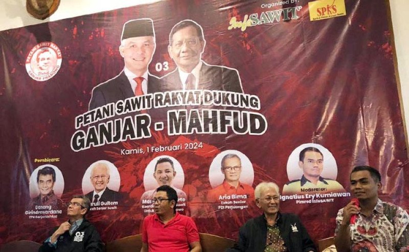 Ganjar-Mahfud Diyakini Dapat Mengatasi tantangan Industri Kelapa Sawit Nasional