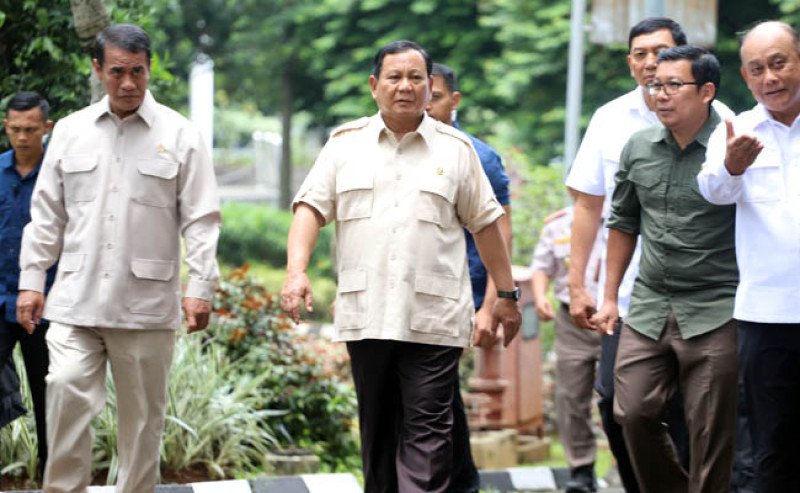Presiden Prabowo Kunjungi Kementan, Tegaskan Komitmen Swasembada Pangan