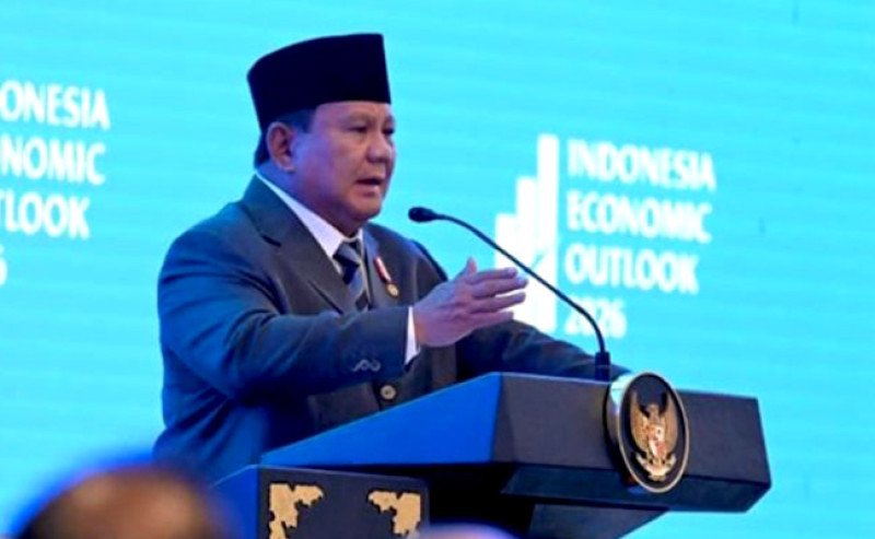 Presiden Prabowo di Economic Outlook 2026: Indonesia Kian Kokoh Menuju Swasembada Pangan