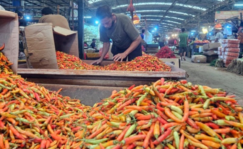 Kementan Tambah Pasokan 1,7 Ton Cabai Rawit Merah ke Kramat Jati, Harga Ditargetkan Terkendali