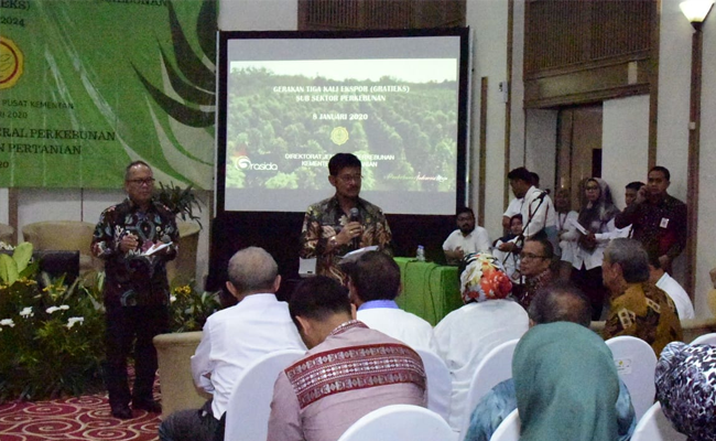 Kementan  Dorong Eksportir Pertanian untuk Buka Lapangan Kerja