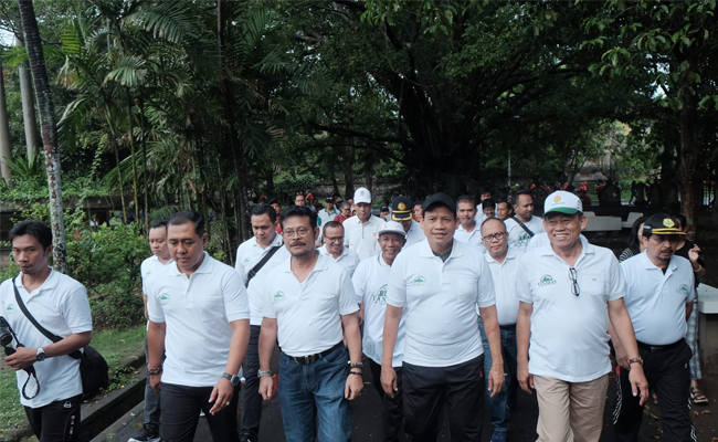 Mentan Syahrul Ajak Pola Hidup Sehat di Acara Taniday Denpasar