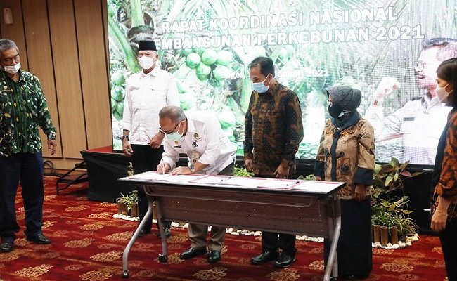 Di Rakornas Perkebunan, Mentan Syahrul Minta Swasembada Gula Jadi Target Utama