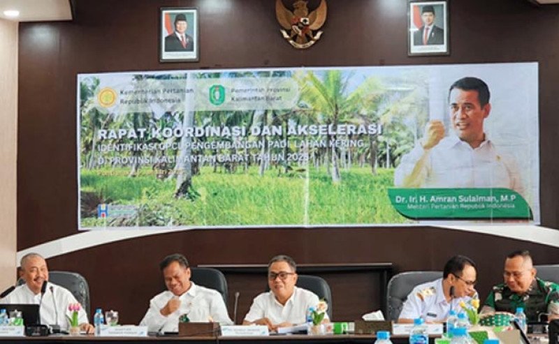 Kementan Dorong Optimalisasi Lahan Kering di Kalbar untuk Tingkatkan Ketahanan Pangan