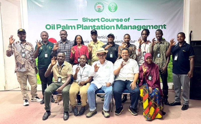 GAPKI dan PPKS Bekali Delegasi Tanzania Manajemen Perkebunan Sawit