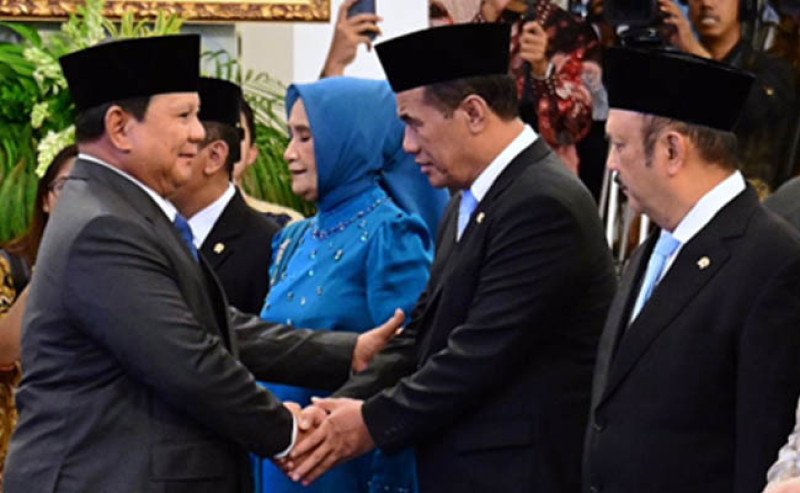 Mentan Amran Dilantik Jadi Anggota DEN, Pertanian Siap Jadi Pilar Energi Hijau