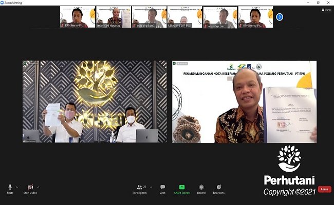 Perhutani Dan PT RPN Kerjasama Pengembangan Porang