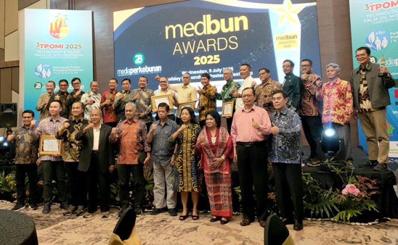 16 Inovator dan Institusi Penggerak Transformasi Perkebunan Raih Medbun Awards 2025