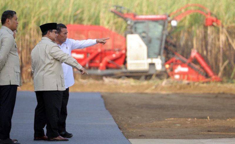 Presiden Prabowo Percepat Target Swasembada Gula Jadi Dua Tahun, Mentan Amran Siap Tancap Gas