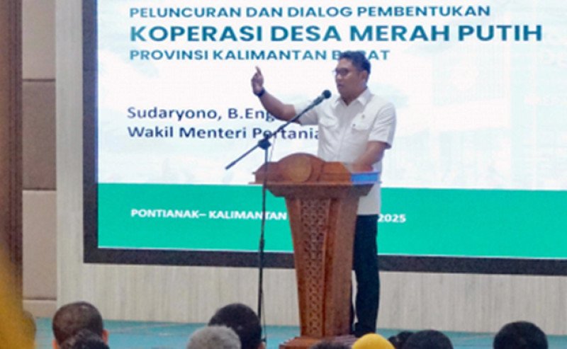 Wamentan Sudaryono: Koperasi Desa Merah Putih Jadi Ujung Tombak Ekonomi Perdesaan