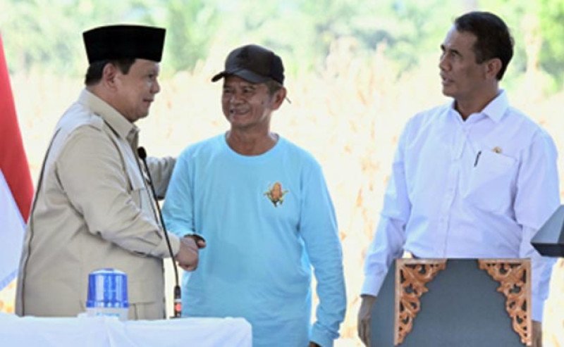 Presiden Prabowo Lepas Ekspor Perdana Jagung ke Malaysia