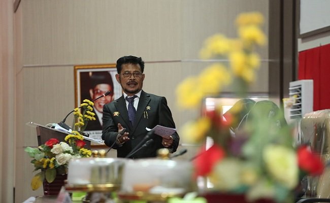 Mentan SYL Bicara Pangan di Rangkaian Dies Natalis FH Unhas