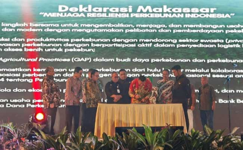 Jaga Resiliensi Perkebunan Indonesia, Mentan SYL Launching BABE BUN dan Deklarasi Makassar