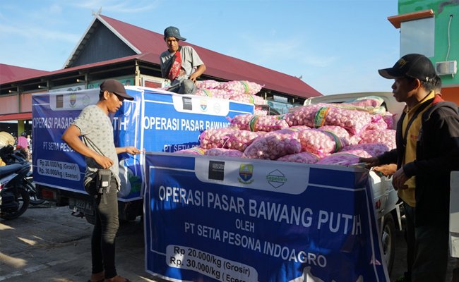 Operasi Pasar Bawang Putih Digelar, Harga Mulai Turun