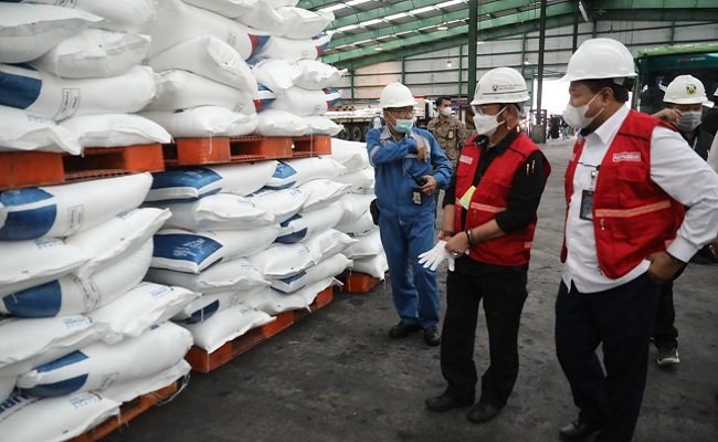 Jamin Ketersediaan Pupuk Subsidi Nasional, Mentan SYL Kunjungi Pabrik PT.Pusri