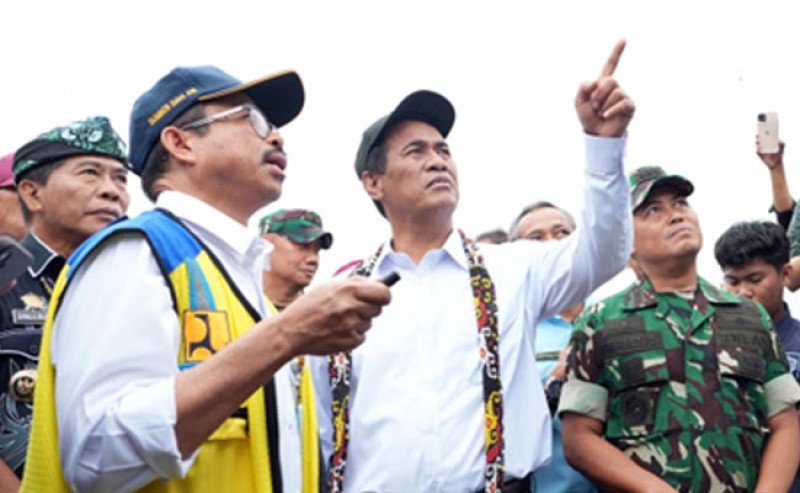 Fokus Benahi Irigasi: Mentan Amran Targetkan Kaltara Panen Padi Tiga Kali Setahun