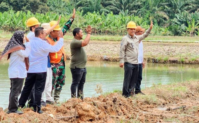 Perkuat Infrastruktur, Kementan Dorong Efisiensi Pertanian di Deli Serdang