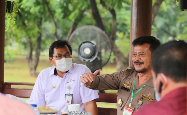 Mentan dan Wartawan Sharing Terbuka Sektor Pertanian