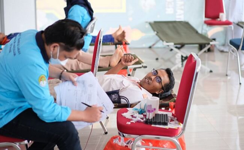 BGA dan Masyarakat Lakukan Kegiatan Donor Darah, Kumpulkan 180 Kantung Darah