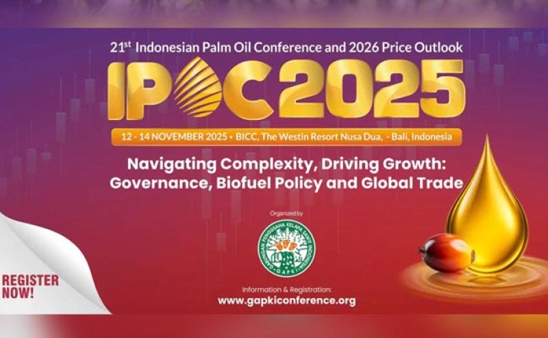 IPOC 2025 Siap Digelar pada 12–14 November 2025: Bahas Arah Industri Sawit Dunia dan Outlook Harga 2026