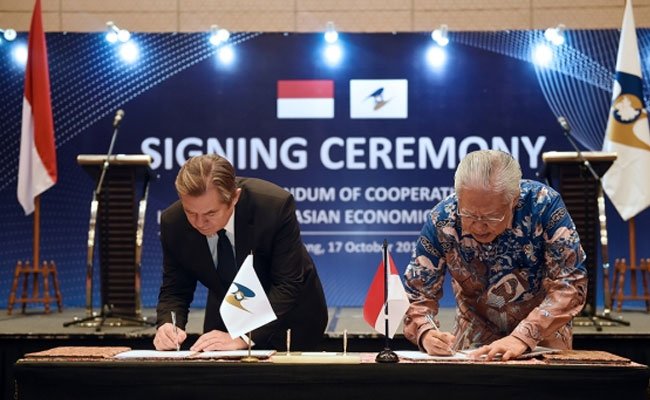 Pertemuan Bilateral Indonesia-Eurasia: Untuk Kerja Sama Ekonomi Yang Lebih Luas