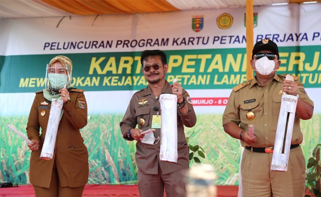 Kementan Dukung Program KPB Lampung, Bukti Pertanian Indonesia Maju, Mandiri dan Modern
