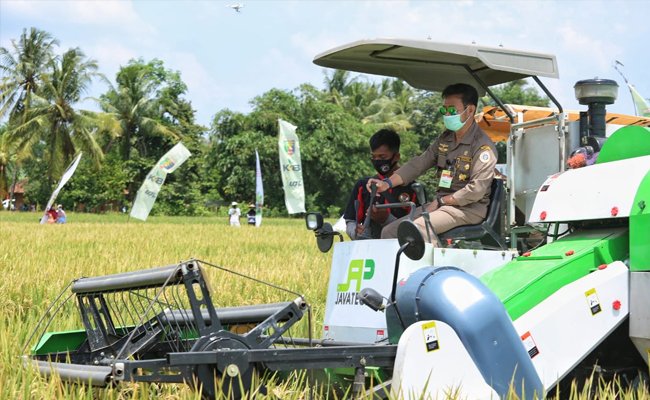 Mentan SYL  Sebut Lampung Sebagai Penyumbang Pangan Nasional