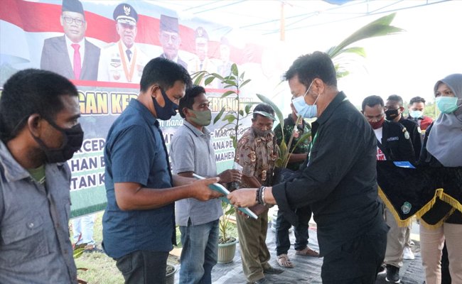 Mentan SYL Semangati Petani di Maluku Utara