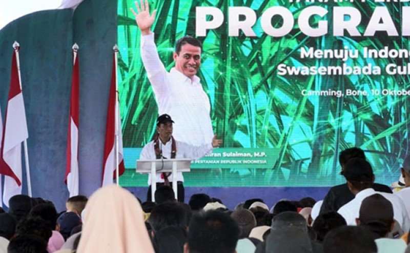 Mentan Amran Pimpin Percepatan Pertanian untuk Swasembada Pangan di Bone
