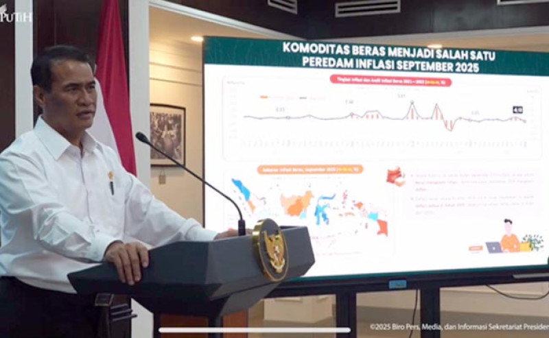 Indonesia Segera Capai Swasembada Beras, Mentan Amran: Dua hingga Tiga Bulan Lagi Tak Ada Impor