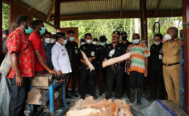 Mentan SYL Dorong Hutan Sagu Papua Barat Menjadi Lahan Agrowisata