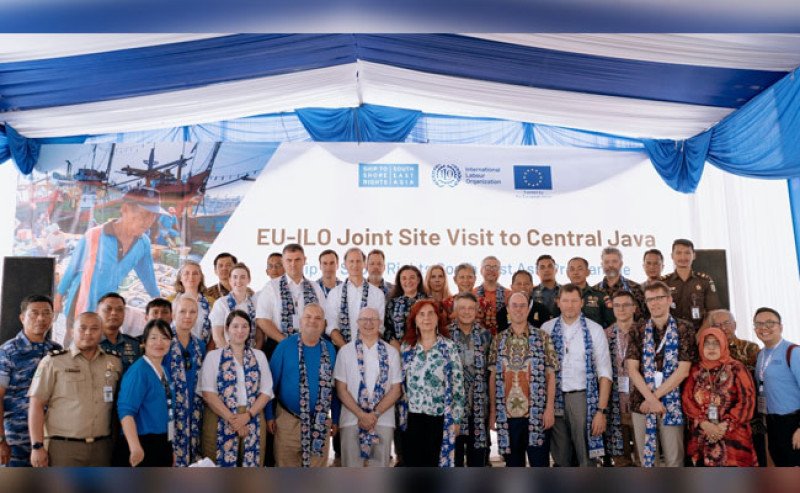 Kunjungi Jawa Tengah: Delegasi EU dan ILO Bahas Perlindungan Awak Kapal Perikanan