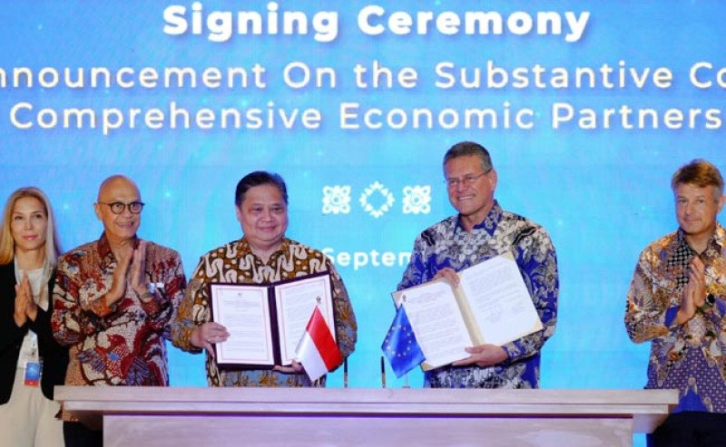 Kesepakatan IEU-CEPA Tandai Babak Baru Kemitraan Dagang Indonesia-Uni Eropa