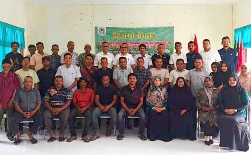 Disbunnak Aceh Barat Gelar Pelatihan Tingkatkan Kapasitas Petani Karet dan Sawit